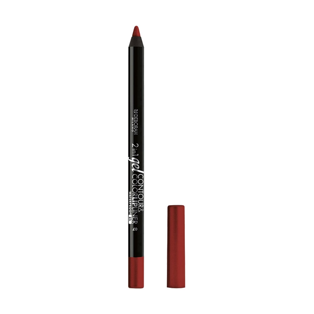 Олівець для губ Deborah 2in1 Gel Contour &amp; Color Lip Liner 07 True Red, 1.3 г